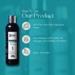 Hair growth shampoo sulphate free thickening organic plant extract Herbal Formula with 11 Natural Extracts Damage Repair - Image 5