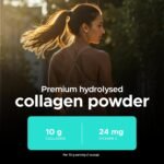 USN Premium Bovine Collagen Powder | Unflavoured | 330g (33 Servings) | Hydrolysed Bovine Collagen Protein with Vitamin C for Healthy Hair, Skin & Nails | Supplements for Women & Men - Image 3