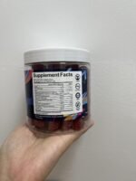 90 Counts Magnesium Glycinate Gummies - High Strength Magnesium Complex 600mg Per Serving with Calcium, Potassium, D, B6 & Coenzyme Q10 – Strawberry Flavours – Sleep, Focus & Relaxation - Image 5