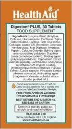 HealthAid DigestonPlus Vegan Tablets, Pack of 30 Tablets - Image 4