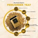 M1SS Fenugreek Tea Loose Leaf | 100% Natural Herbal Blend with Fennel, Licorice, Star Anise, Cumin & Ajwain | Supports Digestion, Gut Health & Lactation | 100g Tin - Image 4