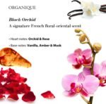 Organique Premium Beauty Bubble Bath Foam for Men & Women | Luxurious Black Orchid Scent with Ginkgo Biloba, Vitamin B5 & E, AHA Citric Acid | For Relaxing Muscle Recovery & Skin Regeneration (400 ml) - Image 6