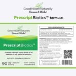 PrescriptBiotics Probiotics Supplement for Digestive Health - Colon Cleanse, Digestion, Gas, Bloating and Cramping Relief - Gut and Overall Health - 90 Veggie Capsules 500mg - Good Health Naturally - Image 4