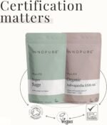 INNOPURE Super Sage + Ashwagandha KSM-66 100% Pure - No Fillers or Binders) Supplements Duo Pack (2 Month Supply) UK Made - Image 7