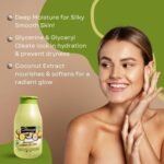 Cottage Pineapple and Coconut Creamy Shower Milk Body Wash with Natural Ingredients, Vitamin E & C for Softer, Smoother & Moisturising Skin | pH Neutral Body Cleanser Shower gel for Women, 250ml - Image 4