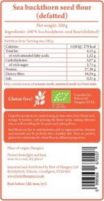 Organic Sea Buckthorn Powder 500g - Raw & Natural Healthy Superfood - Image 3