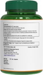 Pure Nutrition Neem Extract Capsules - 700mg | 120 Caps | Each Capsule Offers Benefits Equivalent to 2600mg Neem Leaf and Bark Powder. Non GMO | Gluten Free | 120 Days Supply - Image 3