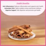 JALPUR MILLERS Premium Cassia Bark Cinnamon Sticks 100g – Aromatic and Flavorful Spice for Cooking, Baking, Tea & Traditional Remedies – Whole Cinnamon, Rich in Antioxidants, Fresh & Premium - Image 5