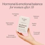 Perimenopause Supplement with Saffron, Lemon Balm, Biotin, Chromium, Folate, and Vitamins for Women, 30 Capsules, Tummy Tox PeriPause Balance - Image 3