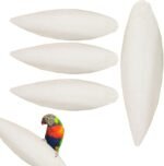 Bird Cuttle Bone, Natural Calcium Source, Nutritional Supplement for Pets, 4-Piece Set for Cockatiels, Sparrow, Parakeet, Conures, Budgies, Daily Health Support 11.13 Inches - Image 8