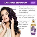 Vaadi Herbals Anti-dandruff Shampoo Lavender With Rosemary Extract- Hair Loss Shampoo Men Women 350 Ml - Image 3