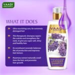 Vaadi Herbals Anti-dandruff Shampoo Lavender With Rosemary Extract- Hair Loss Shampoo Men Women 350 Ml - Image 5