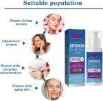 Estro-gen Cream for Hormone Balance, Natural Bioidentical Estro-gen Cream for Women Menopause Rel/ief, for Internal and External Balance Metabolism, Gift for a Middle-Aged Friend,100ml-Blue Box - Image 6