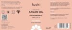 Fushi Organic Virgin Moroccan Argan Oil 30ml Unrefined Pure Natural Cold Pressed High Vitamin E For Frizzy Dry Damaged Hari & For Body and Face - Image 9