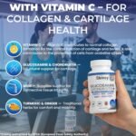 Glucosamine and Chondroitin High Strength Complex with Vitamin C, MSM, Turmeric, Ginger, Black Pepper | 120 Capsules - 2 Month Supply | Joint & Bone Support | UK Made by Shivay Herbals - Image 5