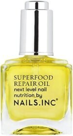 Nails Inc Superfood Repair Oil Next Level Nail Nutrition Treatment, Vitamin E Infused, Nourishing Oils Hydrate, Moisturizing to Promote Cuticle Health, Avoid Dry Nails, Cruelty Free, Vegan 14 ML - Image 3