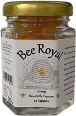 Bee Royal - 500mg Fresh Royal Jelly Capsules - 30 Capsules of 100% Fresh Queen's Jelly NOT Freeze Dried Extract - Supports Immune System, Energy Management, Reduces Tiredness & Fatigue, Fertility - Image 3