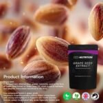 Organic Grapeseed Extract 25,000mg - High Strength 50:1 Extract - 60 Vegan Capsules - Resealable and Recyclable Pouch Neo Nutrition - Image 6