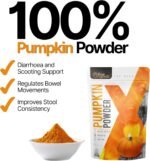 Pumpkin X by Paw Originals – 100% Pure Pumpkin Powder for Dogs 250g | Natural Digestive Supplement & High Fibre Topper | Firm Stools, Gut Health, Anal Gland Support, Make into Puree - Image 3