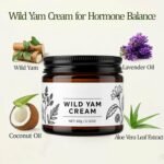Wild Yam Cream, Moisturizing Body Cream with Vitamin E Aloe Vera, Soothing Plant-Based Moisturizer, Lavender & Coconut Oil for Women - Image 7