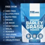 Organic Barley Grass Powder 1Kg from European Fresh Young Barleygrass Superfood Supergreen Powder by Pure Source Nutrion (1Kg) - Image 3