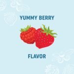 Kids Probiotic Gummies | 2 Billion Probiotics + 50mg Prebiotic Fiber for Immune & Digestion Support | Only 1g of Sugar Per Gummy | for Children Ages 2+ | Gluten-Free, Non-GMO | Mixed Berry Flavor - Image 8