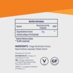 Vimergy Chaga Mushroom Capsules, 30 Servings - Real Mushroom Herbal Supplement for Cardiovascular Support - Kosher, Non-GMO, Gluten-Free, Vegan, Paleo - 100% Pure Chaga with Zero Fillers (90 Count) - Image 5