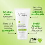 Super Facialist - Salicylic Acid Anti Blemish Purifying Cleansing Wash with Niacinamide (Vitamin B3), Face Cleanser & Face Wash for Clean and Clear Skin & Treat Acne, 150ml - Image 3