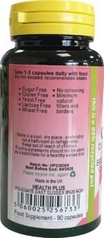 Health Plus Colon Kind : Digestive and Detox Health Supplement : 90 Vegan Capsules, in a Planet-Friendly 99% Recycled Pot - Image 4
