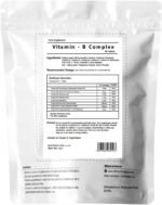 UKHealthHouse Premium - Vitamin B Complex - 60 Tablets - B1 B2 B3 B5 B6 B7 B9 B12 - High Strength - Folic Acid - Vegetarian & Vegan - GMO Free - Easy Swallow - Image 3