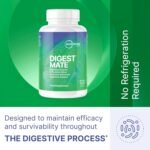 Microbiome Labs DigestMate – Digestive Enzyme Blend & Probiotics for Broad-Spectrum Gut Support, Spore Probiotic Supplement & 14 Enzymes for Complete Digestion - 120 Vegan Capsules - Image 4