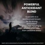 High Strength Quercetin 1000mg Complex, 60 Premium Capsules, Allergy Support, Powerful Antioxidant Supplements, Anti-inflammatory Antioxidant Supplement, Alternative to quercetin Powder, UK Made - Image 3