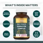 High Strength Quercetin 1000mg Complex, 60 Premium Capsules, Allergy Support, Powerful Antioxidant Supplements, Anti-inflammatory Antioxidant Supplement, Alternative to quercetin Powder, UK Made - Image 7