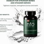 NFO Calcium-Magnesium [90 Tablets] Norwegian Natural Complex with a high Dosage of Calcium and Magnesium Minerals and Vitamins K and D to Strengthen Bones and Teeth - Image 3