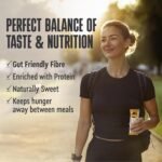 Presteez Gut Friendly 50g Energy Bars - No Added Sugar or Sweeteners, Minimally Processed Healthy Snacks, Gluten Free, High Fibre, Protein Enhanced, 10g Protein,8 Pack - Image 6