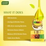 Vaadi Herbals Anti-Acne Cream - Clove & Neem Extract Face Cream For Men & Women All Skin Type 30 Gms X 3 - Image 5