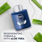 NIVEA MEN Protect & Care - Replenishing Post Shave Balm - Beard Care - Enriched With Aloe Vera & Pro-Vitamin B5 - Instant Hydration & Protection - Reduces Redness - All Skin Types - 100 ml - Image 3