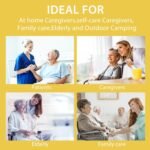 Commode Liners with Absorbent Pads for Bedside Commode, 50 Lemon Scented Bedside Commode Liners and 50 Commode Pads, Commode Toilet ＆ Camping Toilet Bags - Image 5