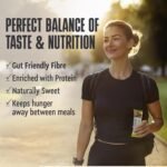 Presteez Almond & Apple Gut Friendly 50g Energy Bars - No Added Sugar or Sweeteners, Gluten Free, High Fibre, Protein Enhanced Healthy Snacks, 10g Protein, 7.7g Fibre, 12 Pack - Image 4