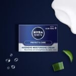 NIVEA MEN Intensive Moisturising Face Cream Protect & Care Pack of 3 (3 x 50 ml), Face Moisturiser for Dry Skin, Moisturiser for Men with Aloe Vera & Vitamin E, Mens Moisturiser - Image 4