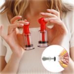 Cupping Set,Sucker, 2 Pcs Cupping Therapy Set,Vacuum Twist Suction Cupping,Vacuum Cupping Therapy,for Relaxation Pain Relief (Red, S) - Image 6