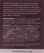 Sukin Purely Ageless Rejuventating Day Cream 120ml - with Vitamin E; cruelty free & vegan friendly - to naturally plump, firm & hydrate skin, whilst softens & soothes dry skin. - Image 4