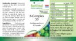 Fairvital | B Complex 50 - Bulk Pack for 3 Months - Vegan - HIGH Dosage - 90 Capsules - Vitamin B Complex with Choline and inositol - Image 7
