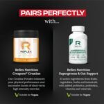 Reflex Nutrition Plant Based Protein - 21g Vegan Protein Powder (Pea Protein, Brown Rice Protein & Pumpkin Seeds) - Added Digestive Enzymes & Vitamin B12 - Natural Flavours (Banana, 20 Servings) - Image 6
