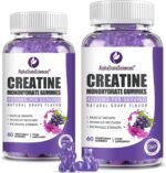 Creatine Gummies - 4000mg Creatine with Calcium, Magnesium & Potassium, Strength, Endurance & Muscle Growth Supplement (60 Gummies) - Image 4