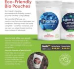 Thiamin (Vitamin B1) 100mg | 90 Tablets | Energy, Nervous System & Heart Support | High Strength B-Complex Vitamin | Vegan Friendly | UK Made - Just Vitamins - Image 5