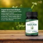 HADJOD - CISSUS 120 Tablets | Cissus Quadrangularis (Hadjod) | USDA Organic Certified | Organic and Natural 120tab (1) - Image 3