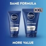 NIVEA MEN Hydrocare Facial Moisturiser XXL (100ml), Men’s Daily Face Cream, Moisturiser for Men with Aloe Vera and Pro-Vitamin B5, for Dry and Sensitive Skin - Image 4