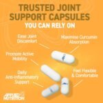 Applied Nutrition - Solutions - Turmeric and Black Pepper Capsules - 800mg Turmeric with 5% Curcuminoids & 95% Piperine, Enhanced Absorption, Halal, Supports Joint Health (60 Capsules – 30 Servings) - Image 4