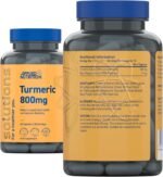 Applied Nutrition - Solutions - Turmeric and Black Pepper Capsules - 800mg Turmeric with 5% Curcuminoids & 95% Piperine, Enhanced Absorption, Halal, Supports Joint Health (60 Capsules – 30 Servings) - Image 8